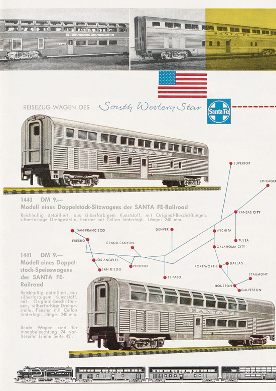 Seite 59 Fleischmann Katalog H0 1963-1964