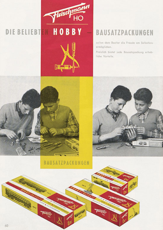 Seite 62 Fleischmann Katalog H0 1963-1964