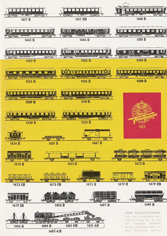Seite 65 Fleischmann Katalog H0 1963-1964