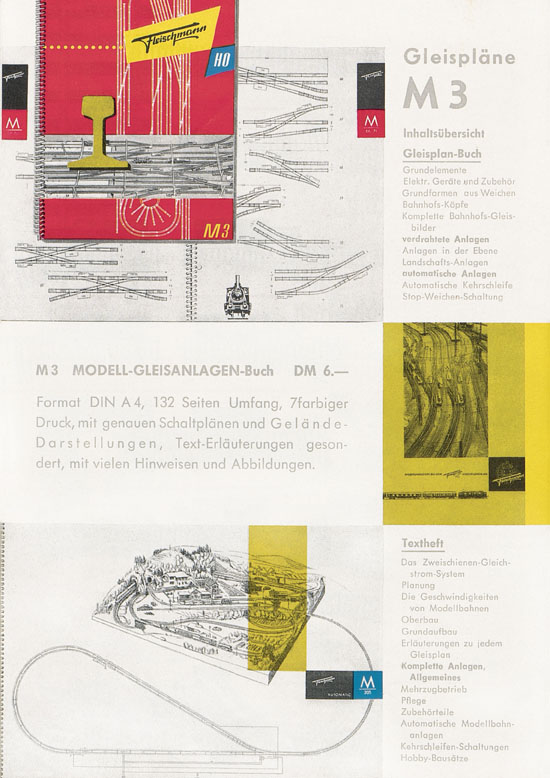 Seite 72 Fleischmann Katalog H0 1963-1964