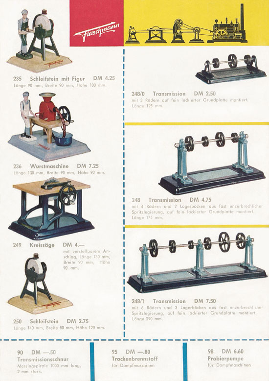Seite 82 Fleischmann Katalog H0 1963-1964