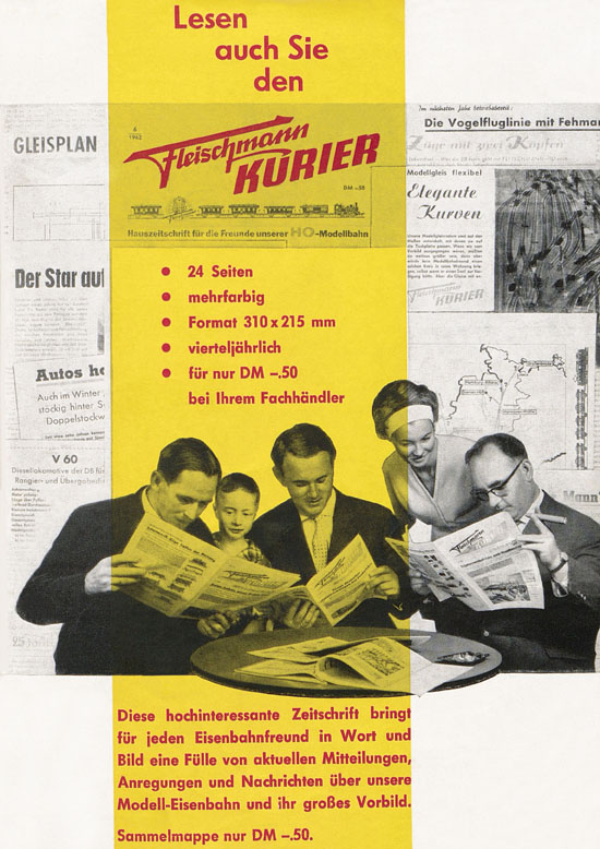 Seite 83 Fleischmann Katalog H0 1963-1964