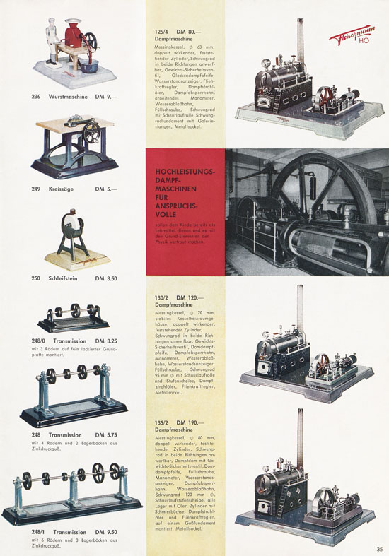 Fleischmann Katalog H0 International 1965-1966