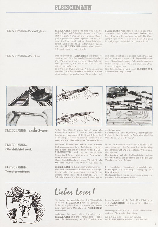 Fleischmann Katalog 1969