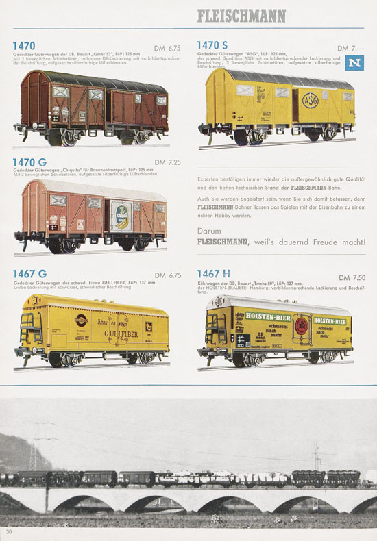 Fleischmann Katalog 1969