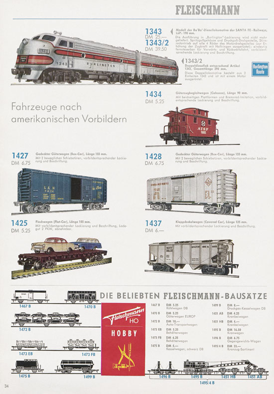 Fleischmann Katalog 1969