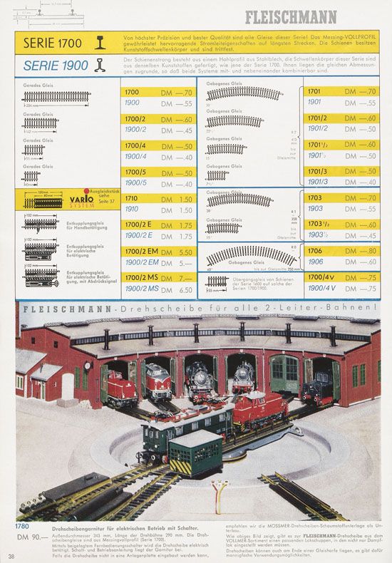 Fleischmann Katalog 1969