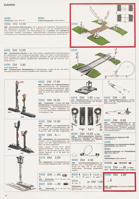 Fleischmann Katalog 1972