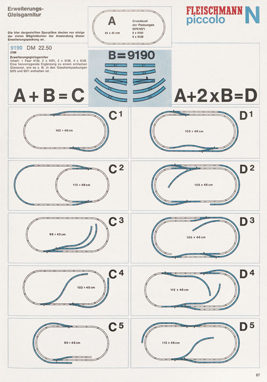 Fleischmann Katalog 1972