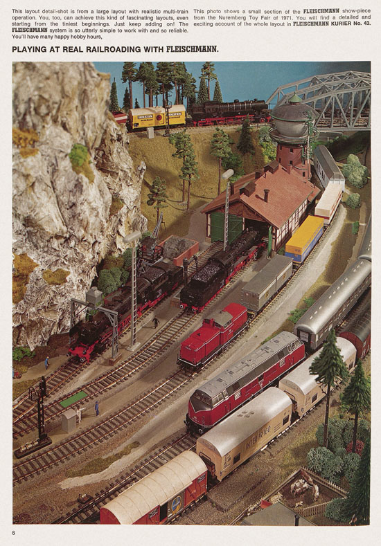 Seite 6 Fleischmann catalog 1971