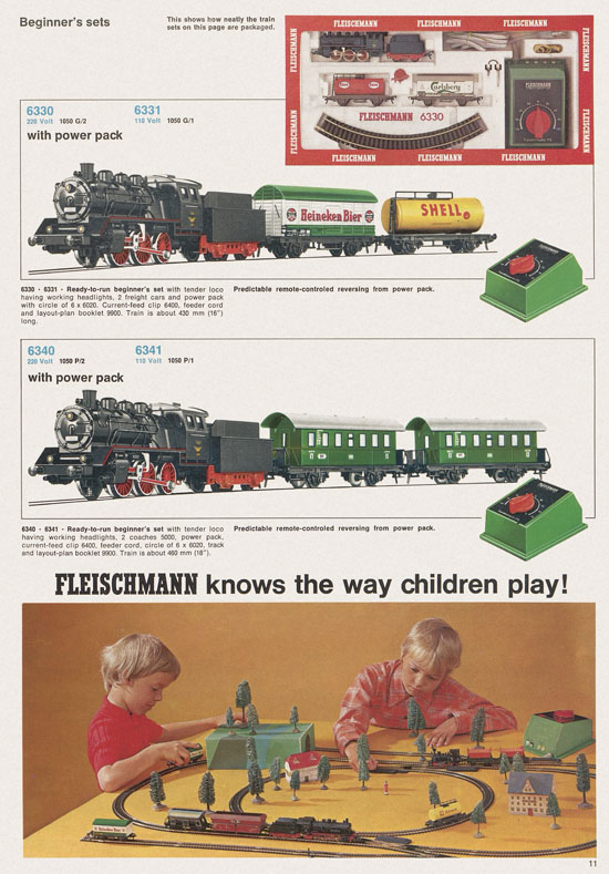 Seite 11 Fleischmann catalog 1971