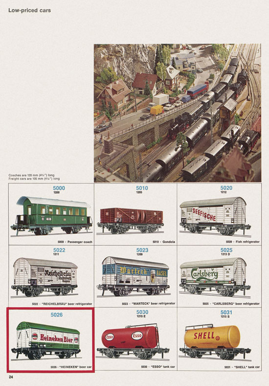 Seite 24 Fleischmann catalog 1971