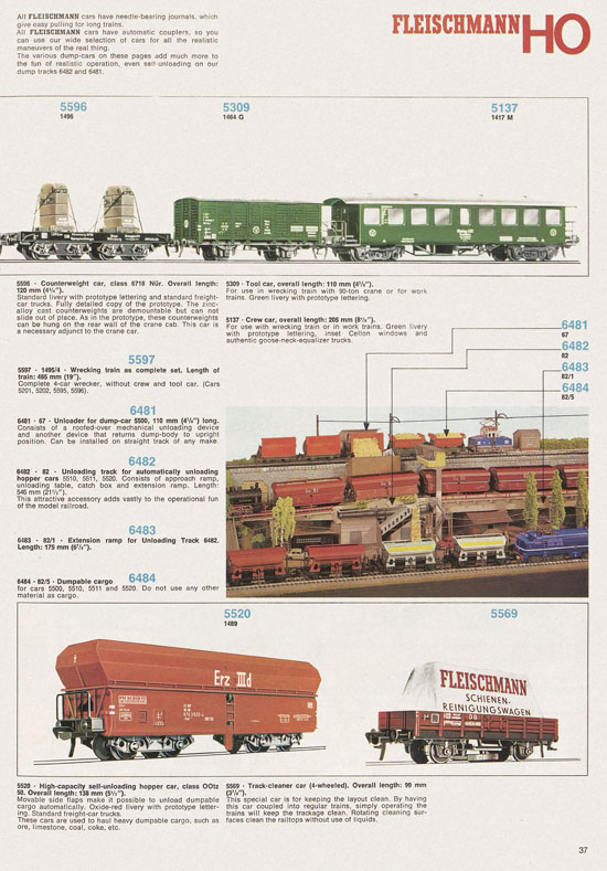 Fleischmann catalog 1971