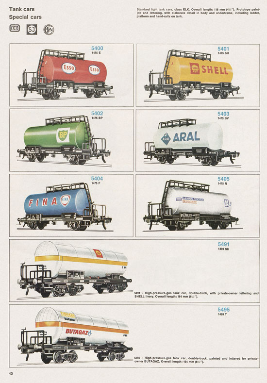Seite 40 Fleischmann catalog 1971
