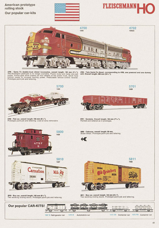 Seite 41 Fleischmann catalog 1971