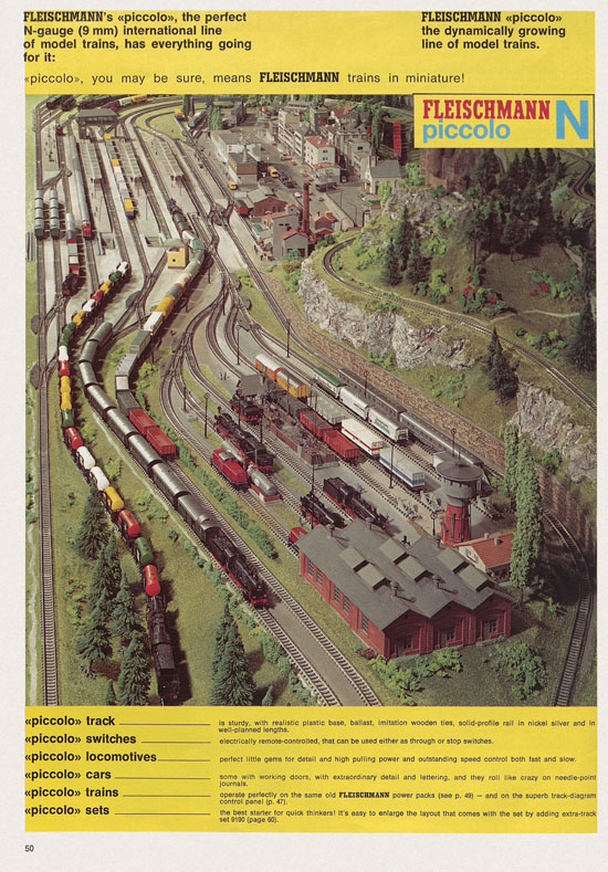 Seite 50 Fleischmann catalog 1971