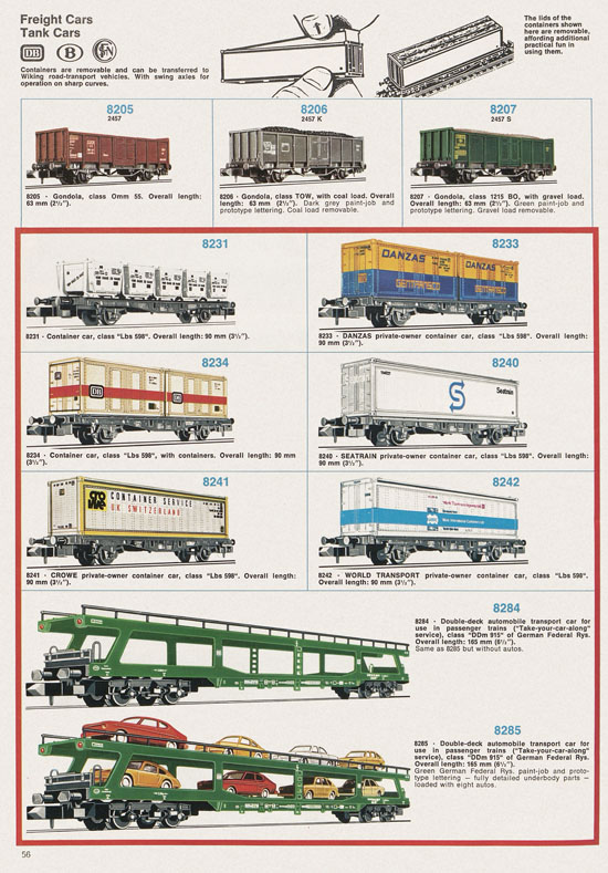 Seite 56 Fleischmann catalog 1971