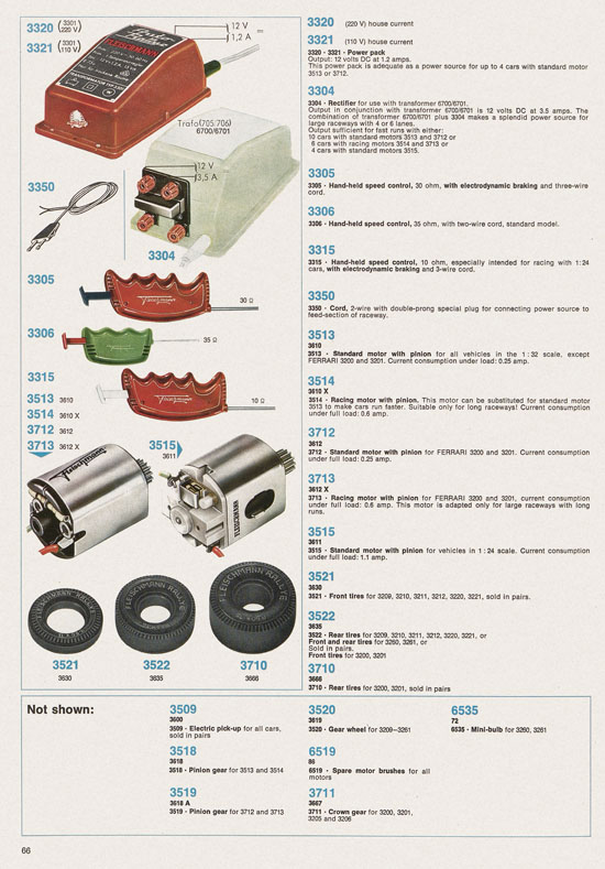 Seite 66 Fleischmann catalog 1971