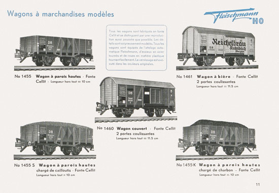 Fleischmann catalogue 1952