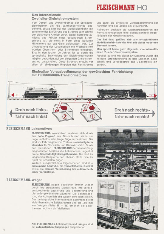 Fleischmann Katalog 1970