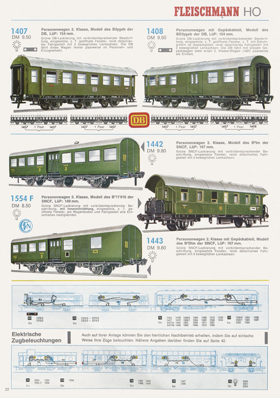 Fleischmann Katalog 1970