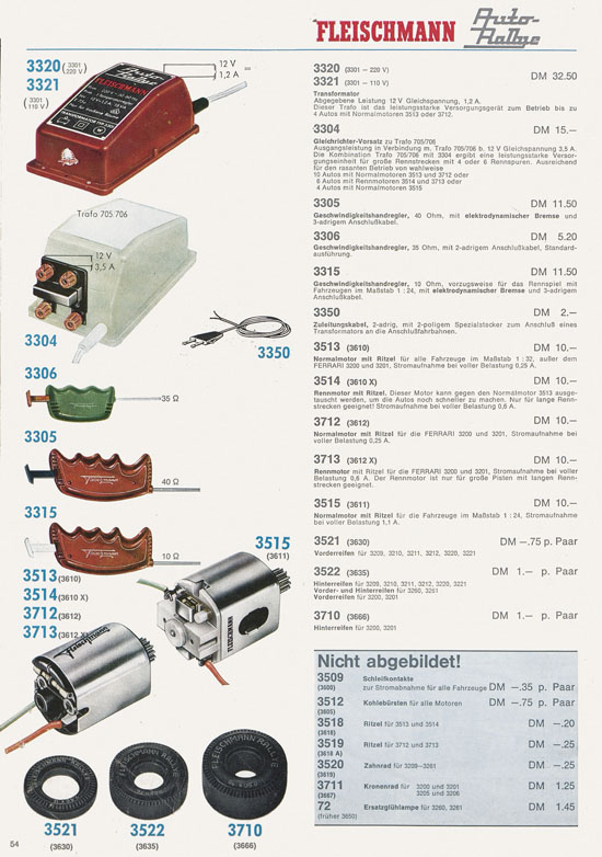 Fleischmann Katalog 1970