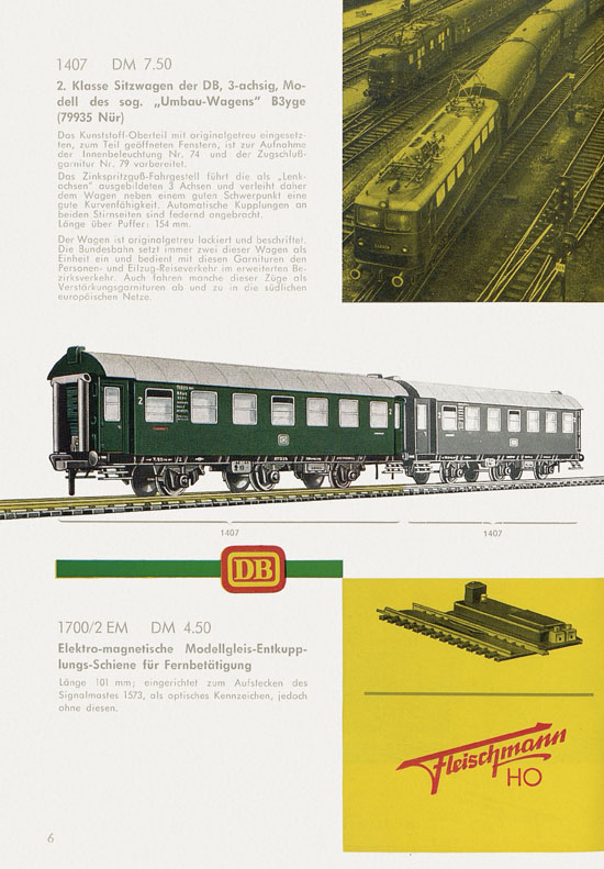 Fleischmann Neuheiten 1963