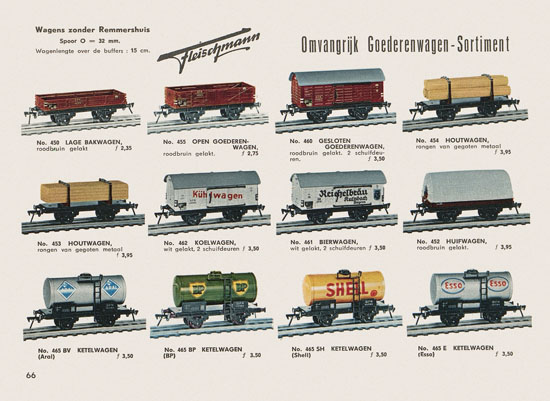 Fleischmann Katalog Nederlands 1957