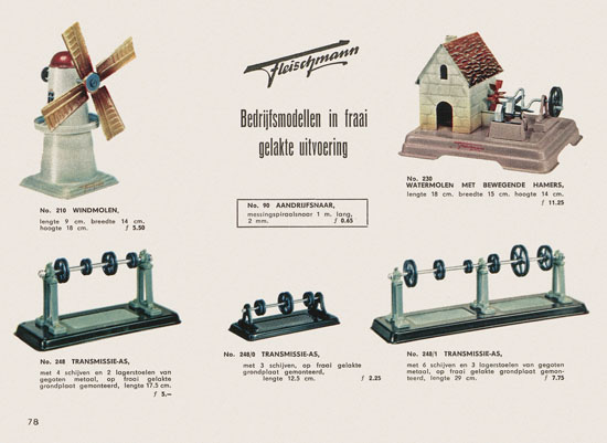 Fleischmann Katalog Nederlands 1957