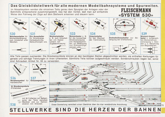 Seite 15 Fleischmann Piccolo Spur N Katalog 1970