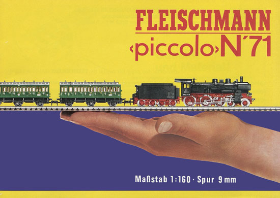 Seite 1 Fleischmann Piccolo Spur N Katalog 1971