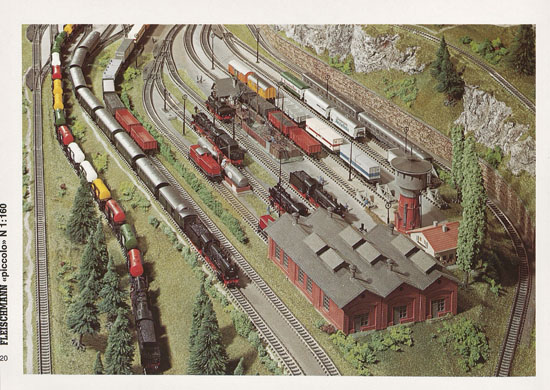 Seite 20 Fleischmann Piccolo Spur N Katalog 1971