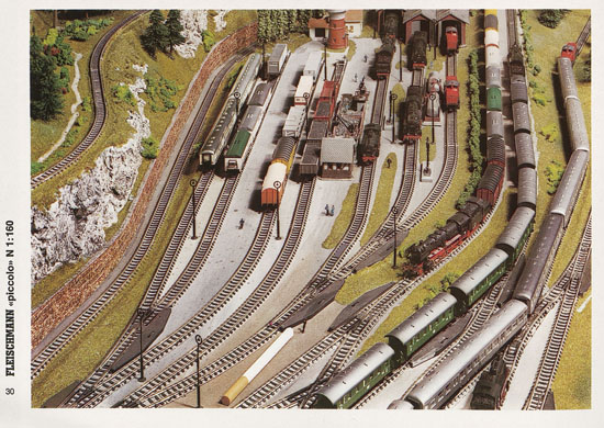 Seite 30 Fleischmann Piccolo Spur N Katalog 1971