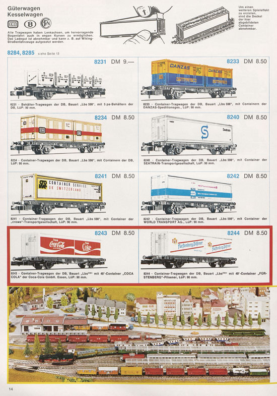 Fleischmann Piccolo Spur N Katalog 1973