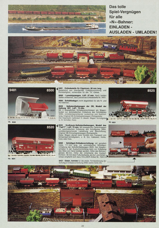 Seite 22 Fleischmann 10 Jahre piccolo Katalog 1979-1980