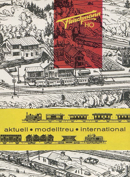Seite 1 Fleischmann H0 Prospekt 1961