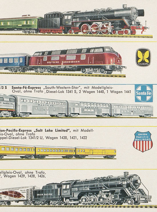 Seite 5 Fleischmann H0 Prospekt 1961