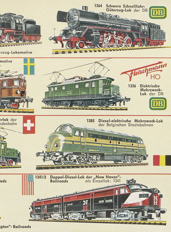 Seite 7 Fleischmann H0 Prospekt 1961