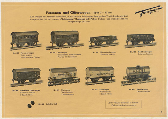 Fleischmann Katalog 1949