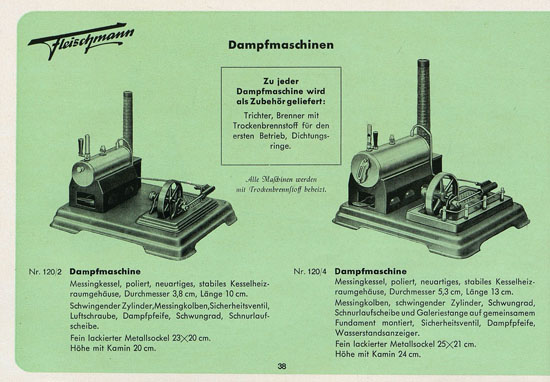 Fleischmann Katalog 1952