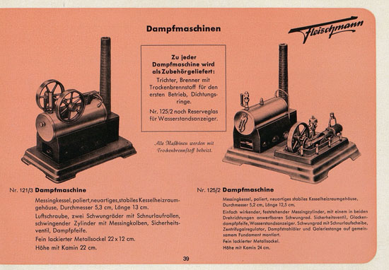 Fleischmann Katalog 1952