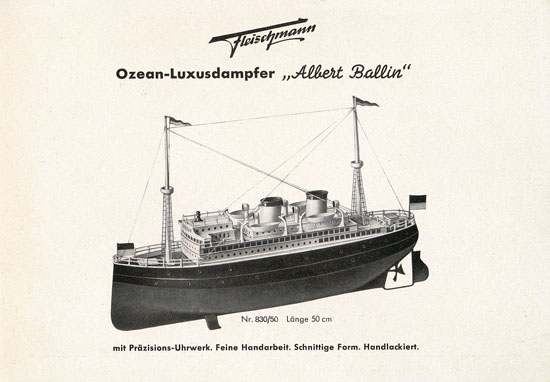 Fleischmann Katalog 1952