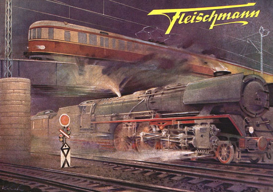 Seite 1 Fleischmann Katalog 1952 Spur H0