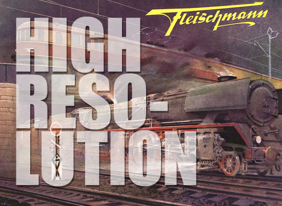 Fleischmann Katalog 1952 Spur H0