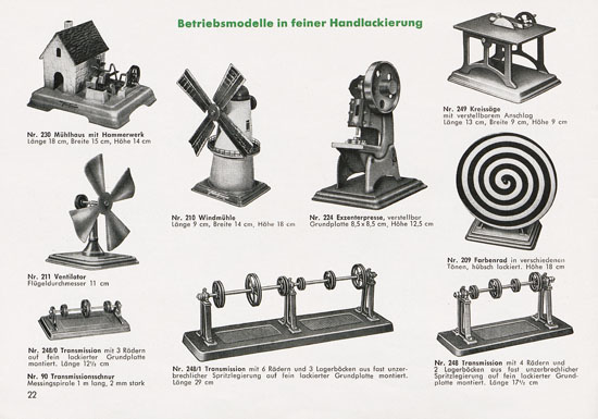 Fleischmann Katalog 1953 Spur 0