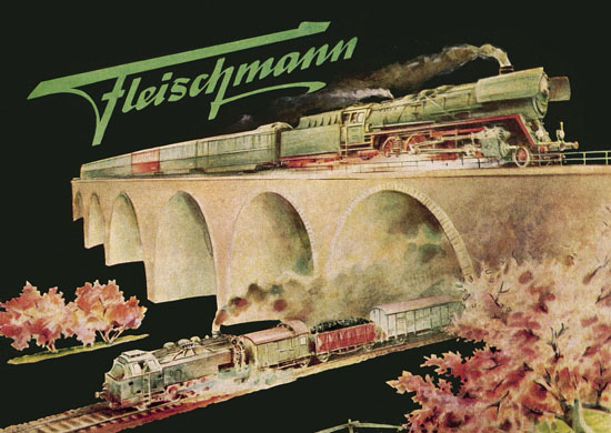 Seite 1 Fleischmann Katalog 1954