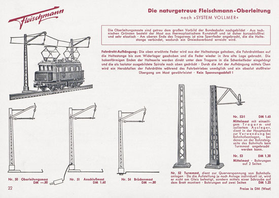 Seite 24 Fleischmann Katalog 1954