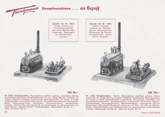 Fleischmann Katalog 1954