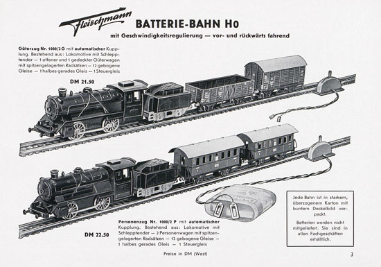 Fleischmann Katalog 1955