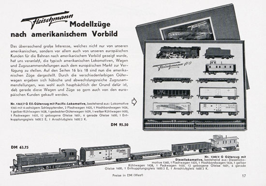 Fleischmann Katalog 1955